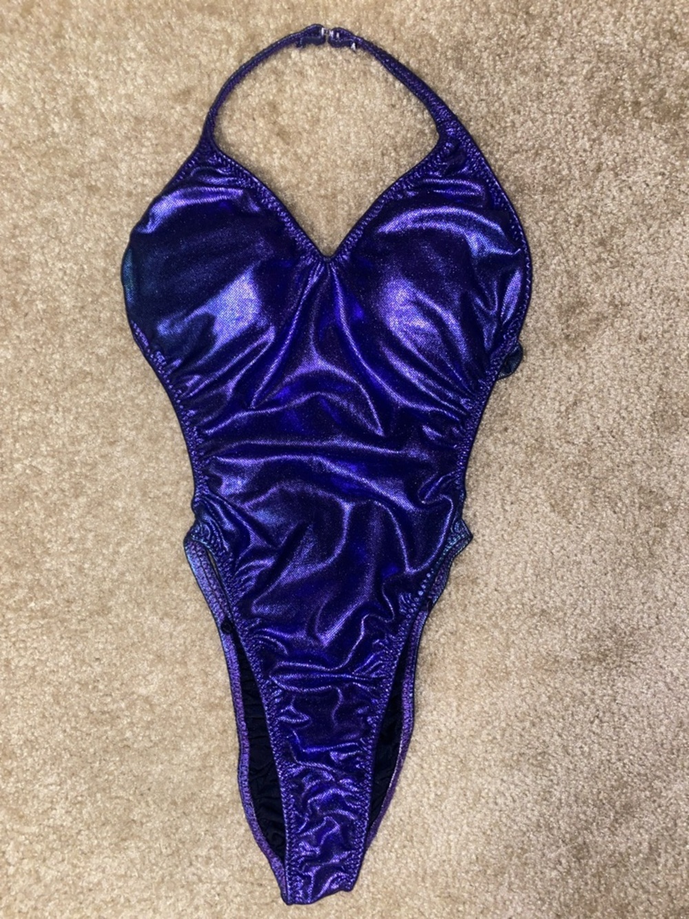 Jagware Medium purple women’s posing suit.